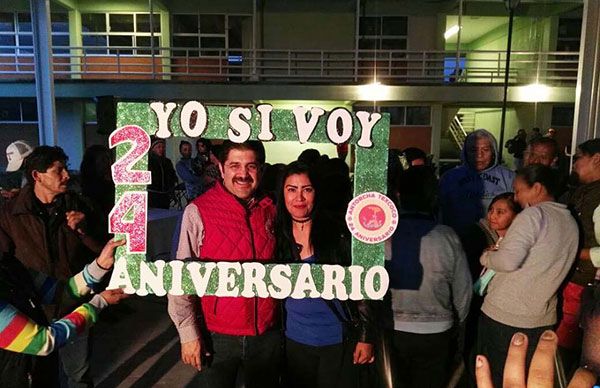 24 aniversario de Antorcha, muestra de la unidad por un mejor Texcoco