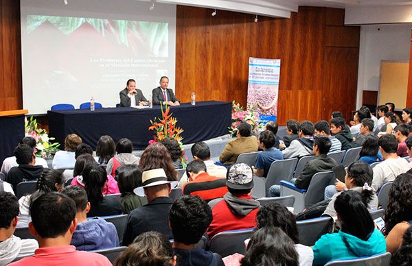  ASERCA presenta ponencia a estudiantes de Chapingo