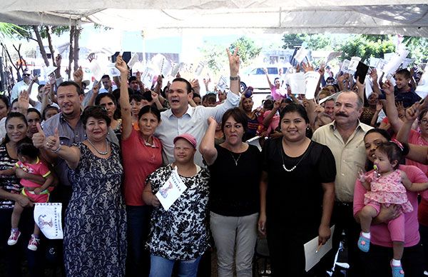 Inauguran la ampliación de alcantarillado sanitario en la Unión Antorchista 