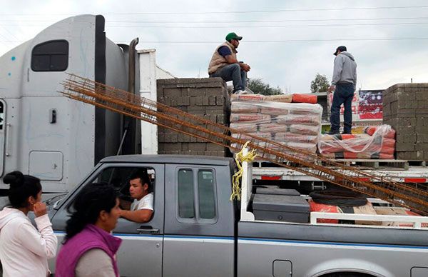 Familias huimilpenses reciben material para edificar su vivienda