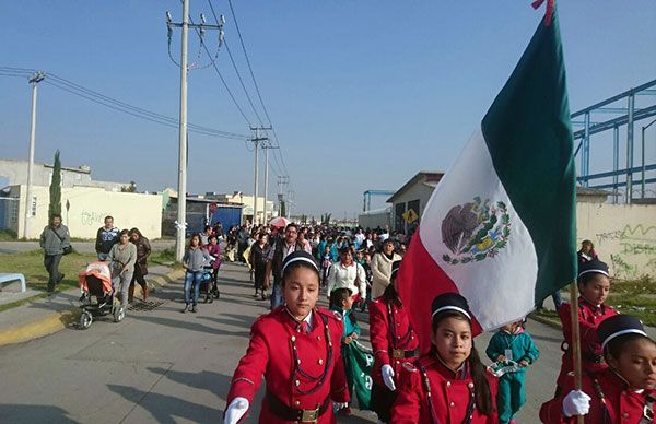 Conmemoran ecatepenses el Día de la Revolución Mexicana