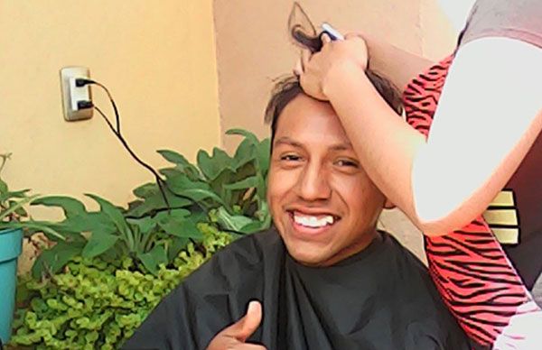 Realizan jornada de corte de cabello en Tepexoxuca