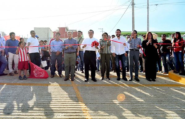 Antorcha inaugura obras de infraestructura urbana en Xalapa