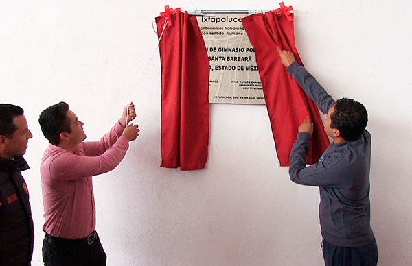   Un polivalente más en Ixtapaluca, ahora en Santa Bárbara