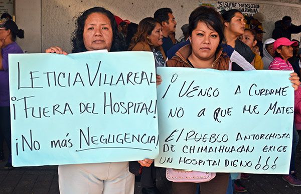 Mal servicio de salud del ISEM en Chimalhuacán