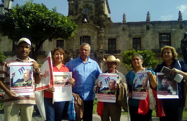  Rinden homenaje a Fidel Castro en la Perla Tapatía