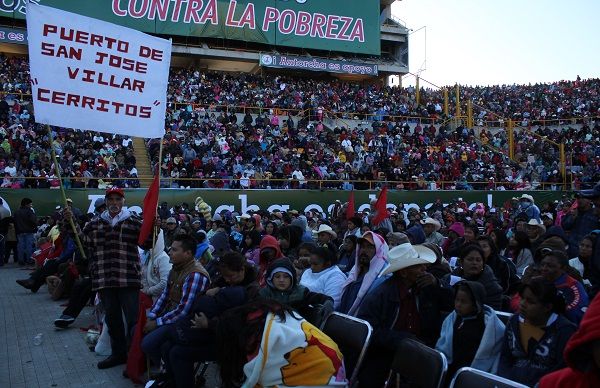 Antorcha crece en el seccional Rioverde.