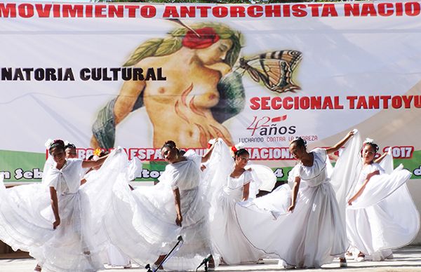 Antorcha realiza eliminatoria cultura en la Huasteca veracruzana