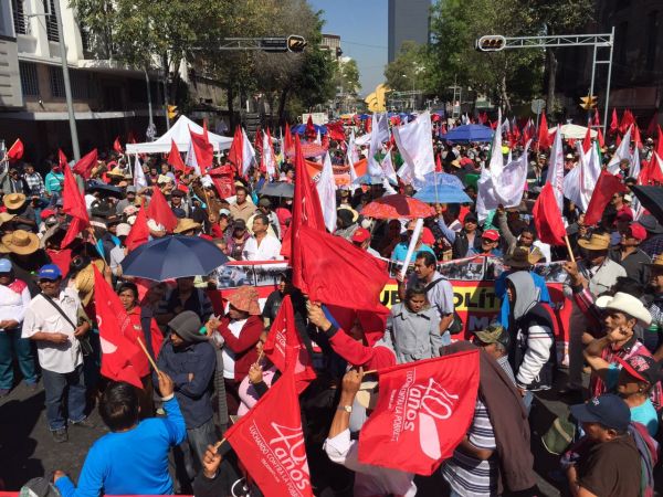 20 mil mexicanos exigen que Segob federal cumpla y detenga represión política