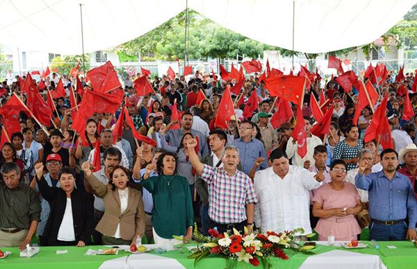 10 mil antorchistas festejan 27 aniversario en San Rafael y la región 