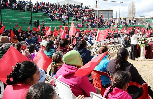 En Bocoyna, Antorcha celebra 25 años de trabajo