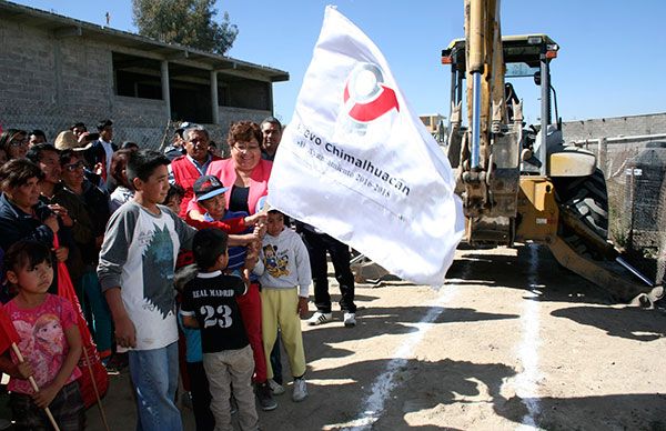 Crece infraestructura hidráulica en Ejido Santa María