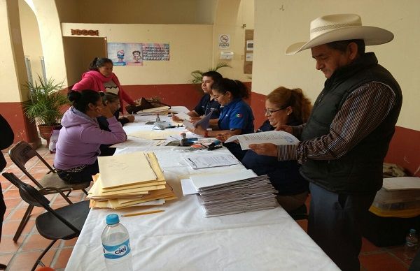 Un éxito la campaña de enmiendas en Armadillo de los Infante