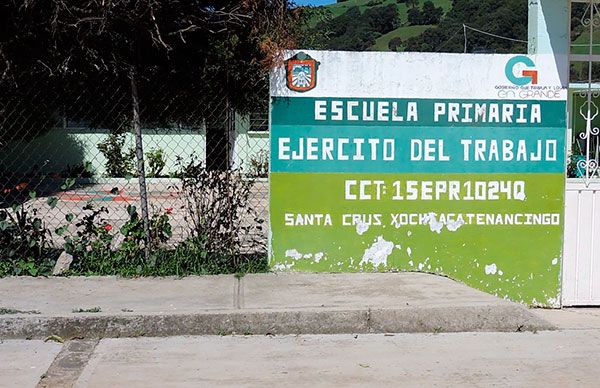  Gracias a la gestión antorchista Edil de Tenancingo realizará barda perimetral en primaria