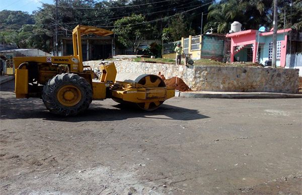 Avanza la colonia Unión de Córdoba con obras de infraestructura