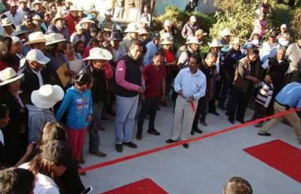 Nueva obra en San Bartolo, resultado de lucha organizada