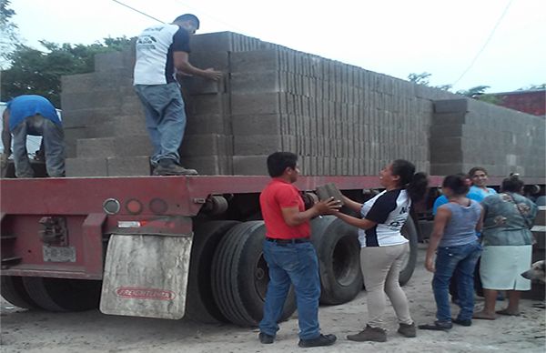 Logra Antorcha apoyos para la vivienda a familias de la huasteca veracruzana