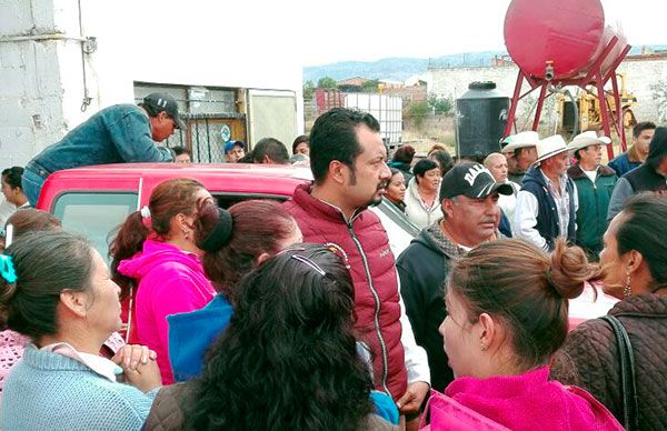  Antorcha suspende manifestación en Sagarpa por compromiso de entrega de agroinsumos