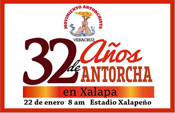 Más de 25 mil antorchistas congregará el estadio Xalapeño