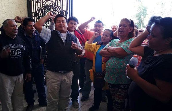 Antorcha se reúne con funcionarios de San Pedro