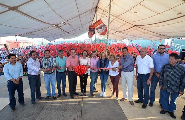 Antorcha inaugura obras sociales en Xalapa