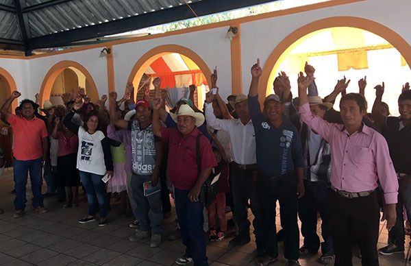 Campesinos de Chilapa listos para festejar el 33 aniversario de Antorcha