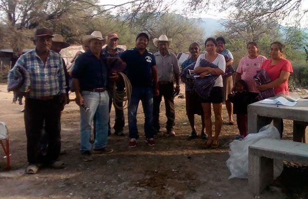 Antorcha entrega apoyo en San Nicolás Tolentino