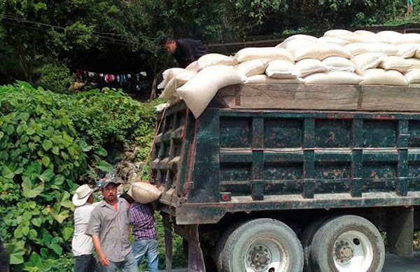 5 mil familias de la región Otomí Tepehua beneficiadas con maíz 