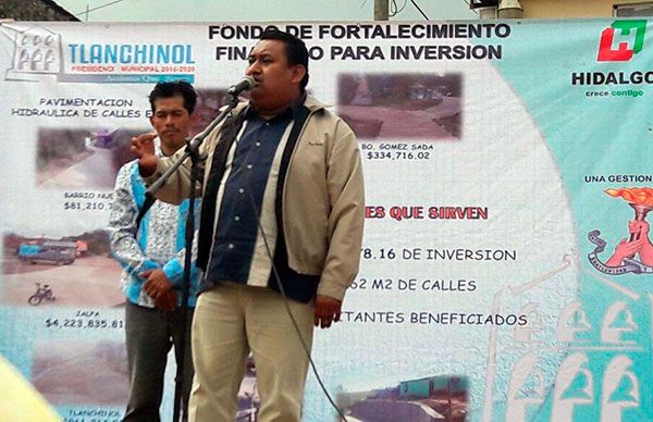 Inauguran obras en comunidades de la Huasteca  