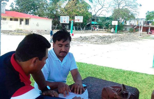  Inician trabajos de techumbres de canchas en Gaviotas San José