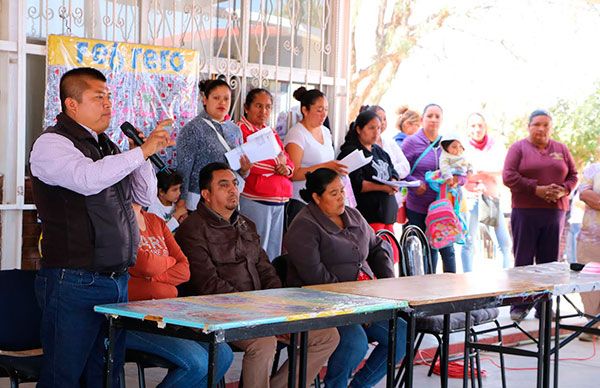  Concluye entrega de uniformes escolares en Villa de Ramos