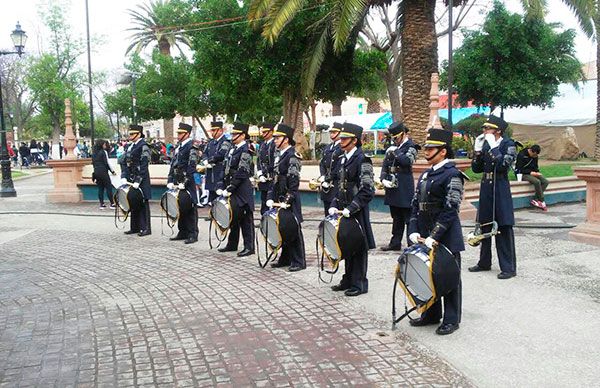 Aguascalientes, partícipe del VIII Encuentro de Bandas de Guerra