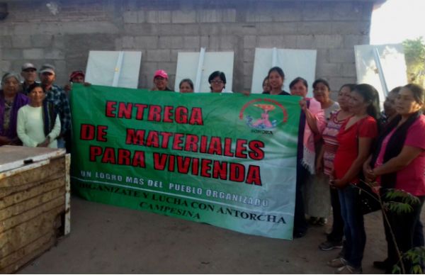 Cientos de familias del sur de Sonora se benefician con la lucha de Antorcha 