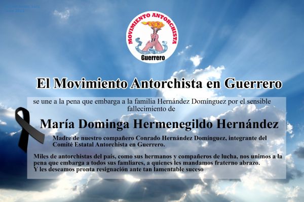 Esqueala: María Dominga Hermenegildo Hernández 