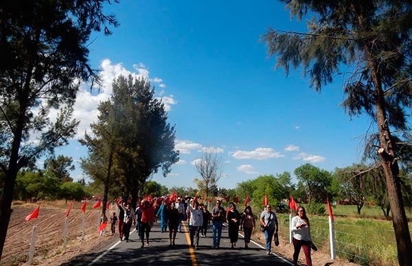 Inauguración de carretera en Tepezalá