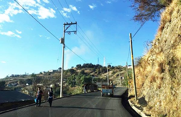  Avanza rehabilitación de la carretera Tlaquiltepec-Zapotitlán Tablas 