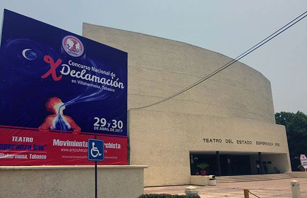 Todo listo para el X Concurso Nacional de Declamación