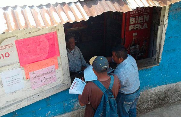 Antorchistas de Lolotla emprenden campaña de denuncia contra inoperancia gubernamental 