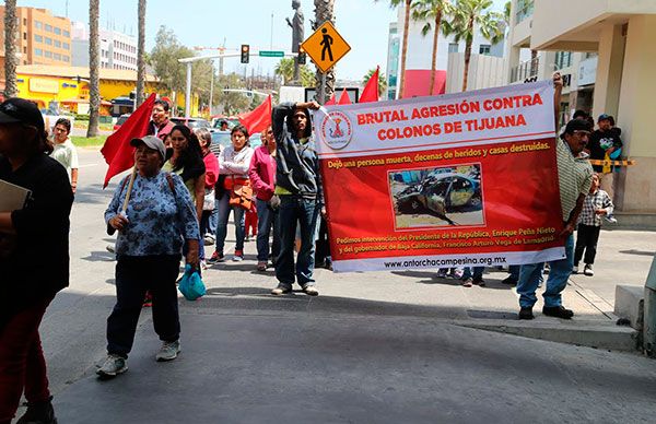  Vecinos del Polígono seis presentan queja ante la CEDH