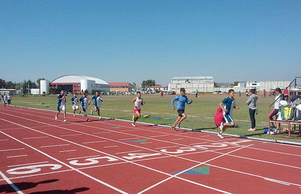 Antorcha realiza eliminatoria estatal de Atletismo  