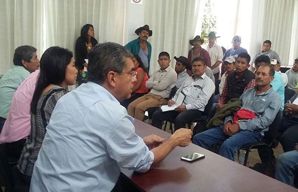 Reanudan gestiones en Sagarpa 