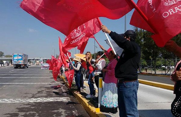  Antorchismo queretano sale denuncia mal gobierno de Pancho Domínguez