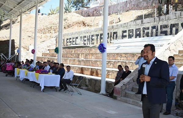  En servicio, domo en secundaria de Vetagrande 