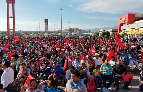 Suma fuerza, Antorcha en la Presa Este