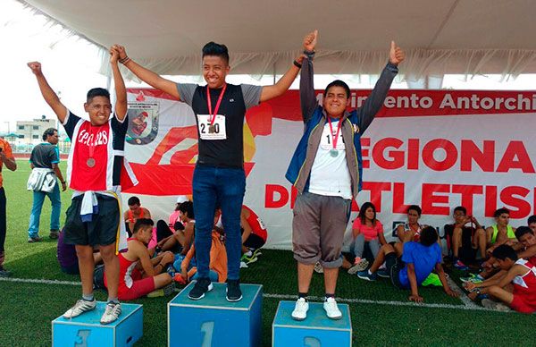   Hidalguenses destacan en Torneo Regional de Atletismo