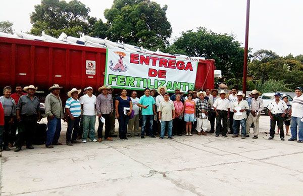 Benefician a 300 productores del campo del centro y sur de Morelos 