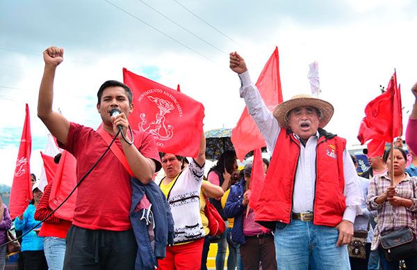 La región Otomí Tepehua marcha hoy al Palacio de Gobierno hidalguense 