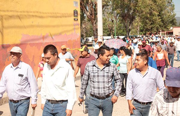 Sin respuesta a pliego petitorio de antorchistas en Guadalcázar