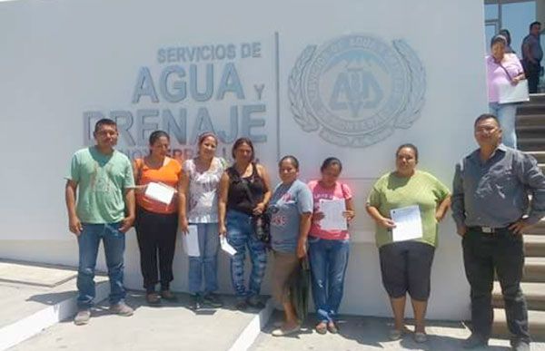 Gestionan descuentos en agua y drenaje