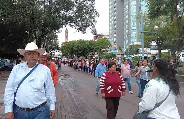 Hoy tercera jornada de lucha de campesinos ante la Seder